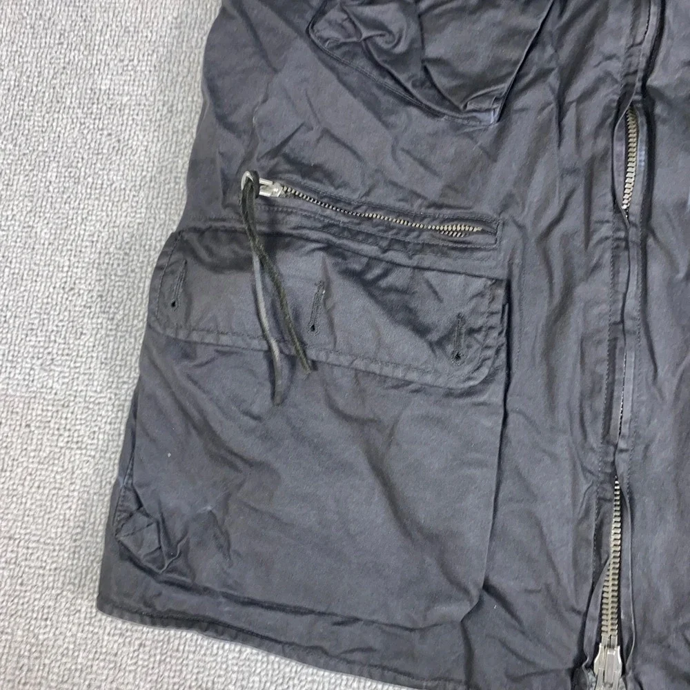 Polo Ralph Lauren Utility Vest Mens XL Black Multi Pocket Cargo Fishing Gorpcore